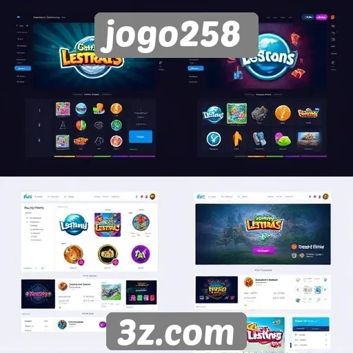 Evolução do design e interface do jogo258